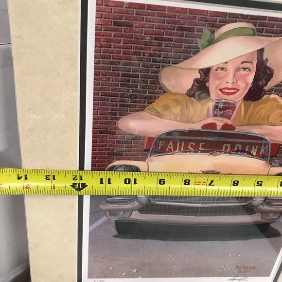 RARE Vintage Don Reber Signed, Limited, Giclee ,Matted , Sealed 11x14” # 5/400 - Picture 6 of 7